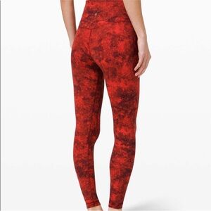 LULULEMON Align Pant 28” Lunar New Year in Red